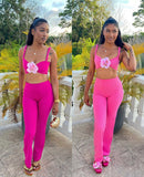 Flower Pants Set