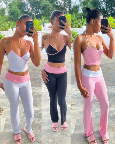 Rose Pants Set