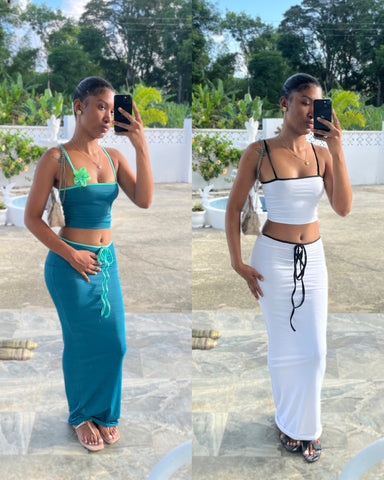 Abina Maxi Skirt Set