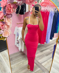 Ribbed Maxi Dress