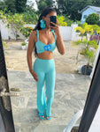 Blue Orchid Pants Set