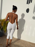 Knit Capri Romper